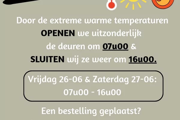 Hitte alarm | Code rood