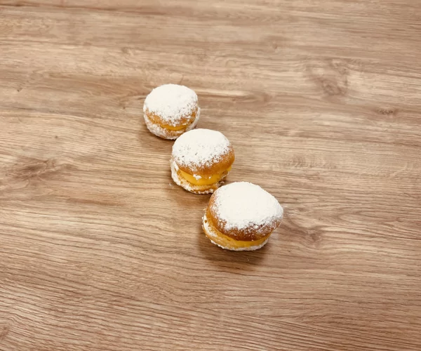 Mini oliebol pudding
