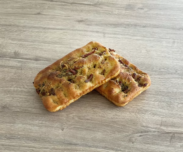 Focaccia Pesto Kaas-Spek