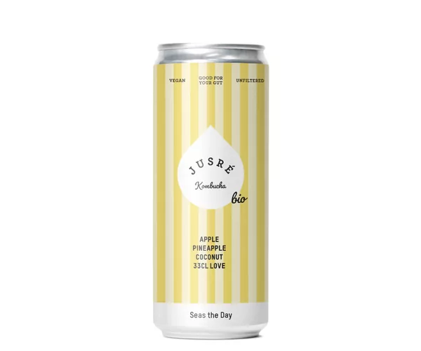 JUSRé Kombucha Seas the Day blik 330 ml