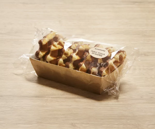 Wafel chocolade suikerarm