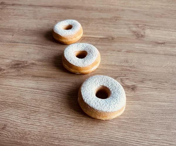 Donut bloemsuiker