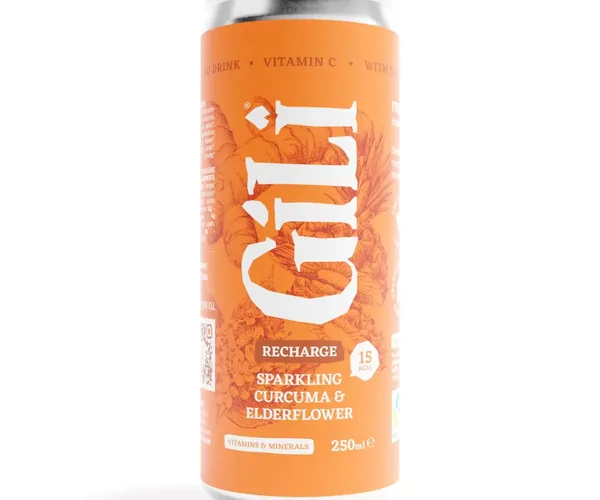 GILI Soda Curcuma blikje 250 ml